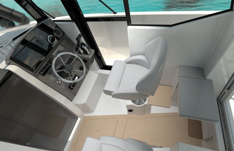 Nouveautés 2021 – Quicksilver lance le 705 Pilothouse 