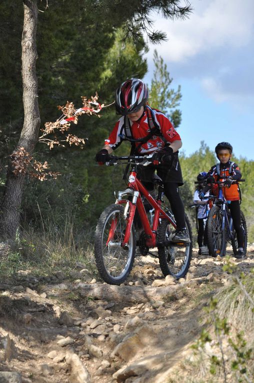 Photos du circuit du Rallye Raid VTT du 19 mars 2011