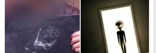 Mary va donner naissance à un hybride extraterrestre