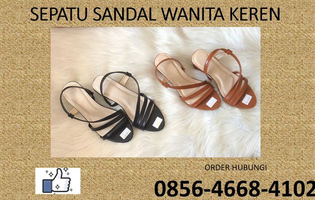 0856-4668-4102 CANTIK & UNIK !!! Grosir Sepatu Sandal Wanita Murah Bandung