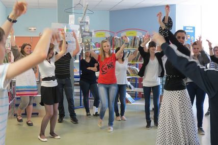 Journée flamenca au Collège de Baume-les-Dames le 13/02/15