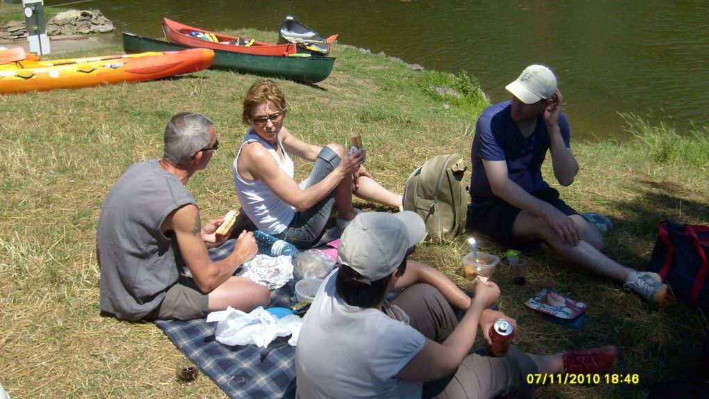 La sortie canoë de juin 2011 en photos (une quarantaine de participants)