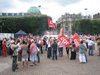 Photos du rassemblement du 13 Juillet à la Préfecture de Lille pour les Retraites