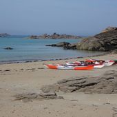 De Port Hue (Saint-Briac-sur-Mer) aux Hébihens - Randonnées kayak : les balades de Yanike