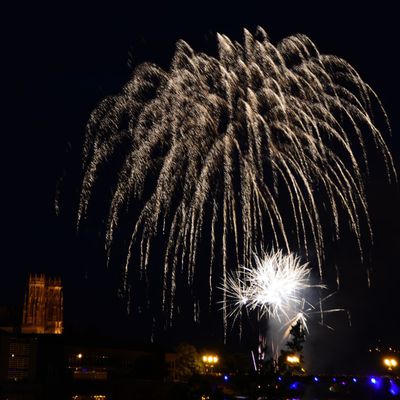 Feu d'artifice de Pont A Mousson