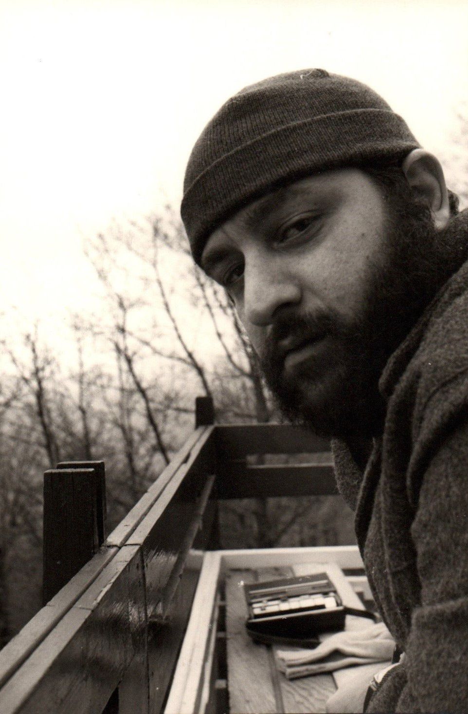 Mio fratello barbuto, Piano Sempria, 1973 (foto di Maurizio Crispi)