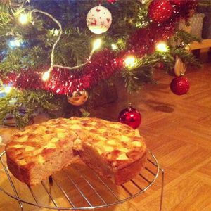 Gâteau au yaourt aux pommes revisité