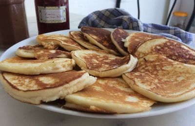 Pancakes express à la ricotta