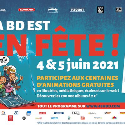 Programme des 48H BD les 4 & 5 juin