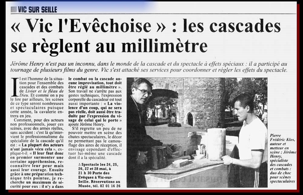 Les articles de la presse de 1995.