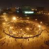 Place Tahrir au Caire, nuit du 2 au 3 février 2011