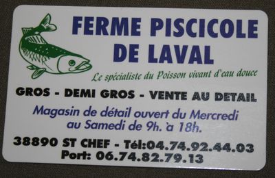 Ferme piscicole de Laval: St Savin