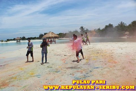 Pulau Pari Liburan Pantai Pasir Perawan