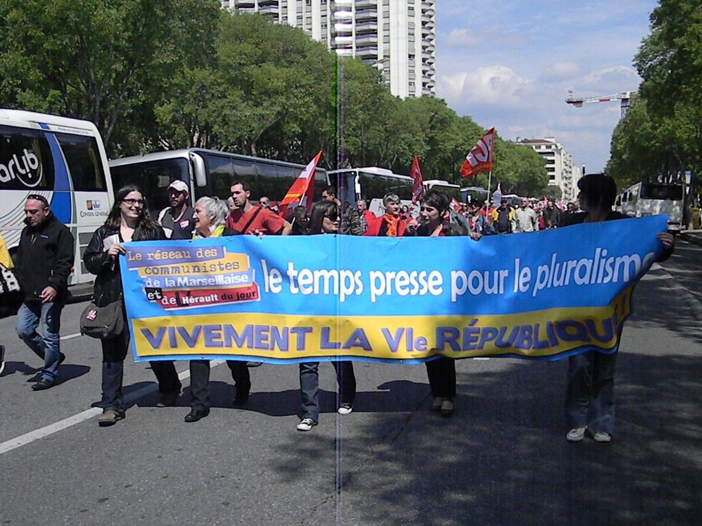 Album - Cortège Réseau PCF La Marseillaise Prado 14 avril