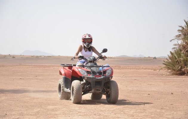 Balade en quad Palmeraie Marrakech 