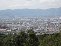 Temple Fushimi-inari,  Gare de Kyoto