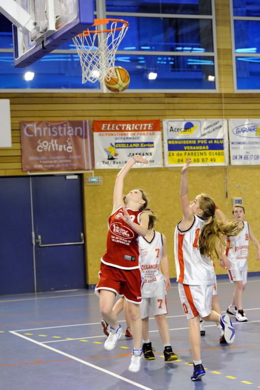 3 Matches au Palais des Sports samedi 21 janvier 2012 :
- Les Cadettes contre l'AS Villeurbanne
- Les Minimes contre l'US Jassans
- et les Seniors R2 face au Val d'Aix