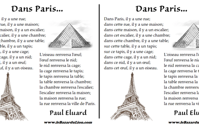 Dans Paris - Paul Eluard [Poésie][Élémentaire]