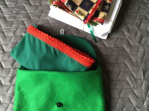 Pochette d'accessoires de Noël