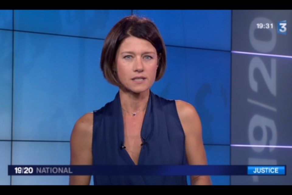 [2012 09 18] CAROLE GAESSLER - FRANCE 3 - LE 19 20 @19H30