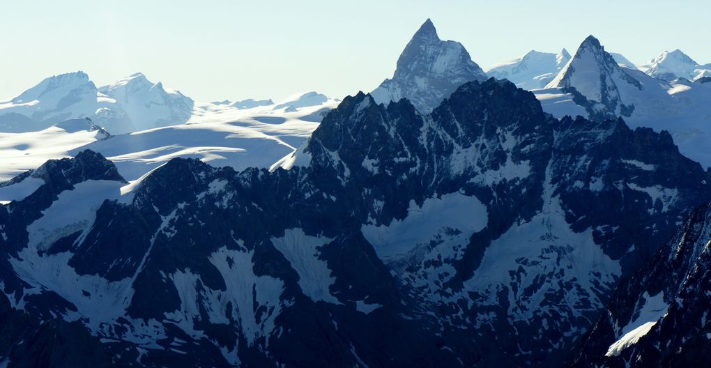 Alpinisme de niveau facile : Traversée du Pigne d'Arolla - Col Evêque