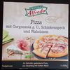 [Lidl] Pizza mit Gorgonzola, Schinkenspeck und Walnüssen