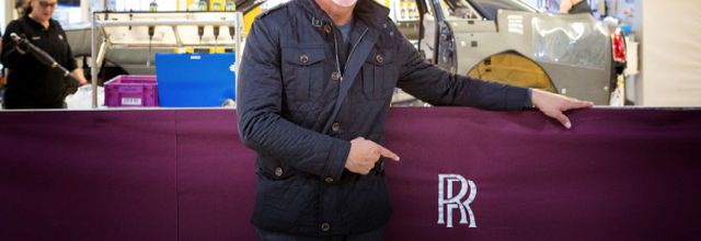 David Ginola visite l'usine Rolls-Royce dans "Turbo" ce dimanche sur M6