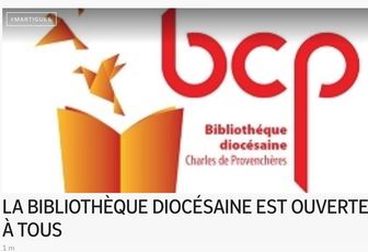 LA BIBLIOTHÈQUE DIOCÉSAINE EST OUVERTE À TOUS