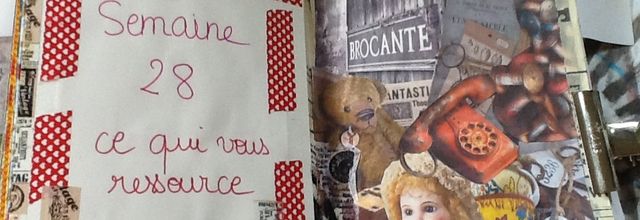positiv attitude art journal juillet