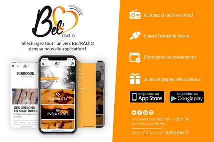 Bel'Radio disponible sur l'App Store et le Google Play !
