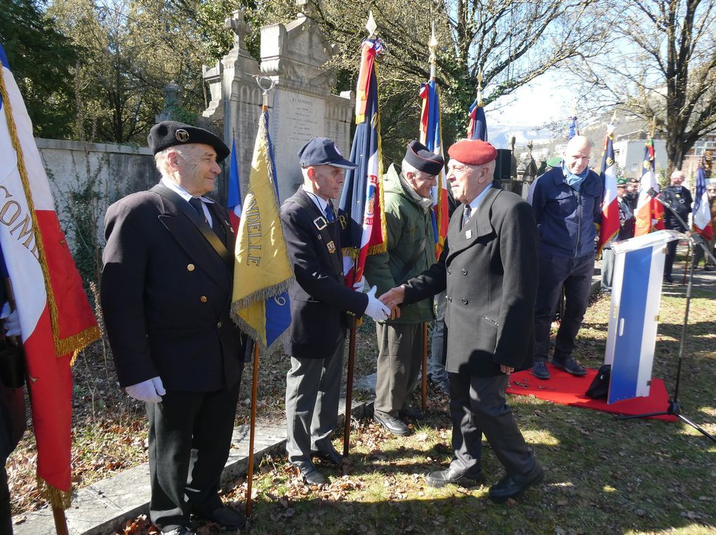 Cérémonie en hommage à André Esprit, jeudi 7 mars 2024 à St Roch