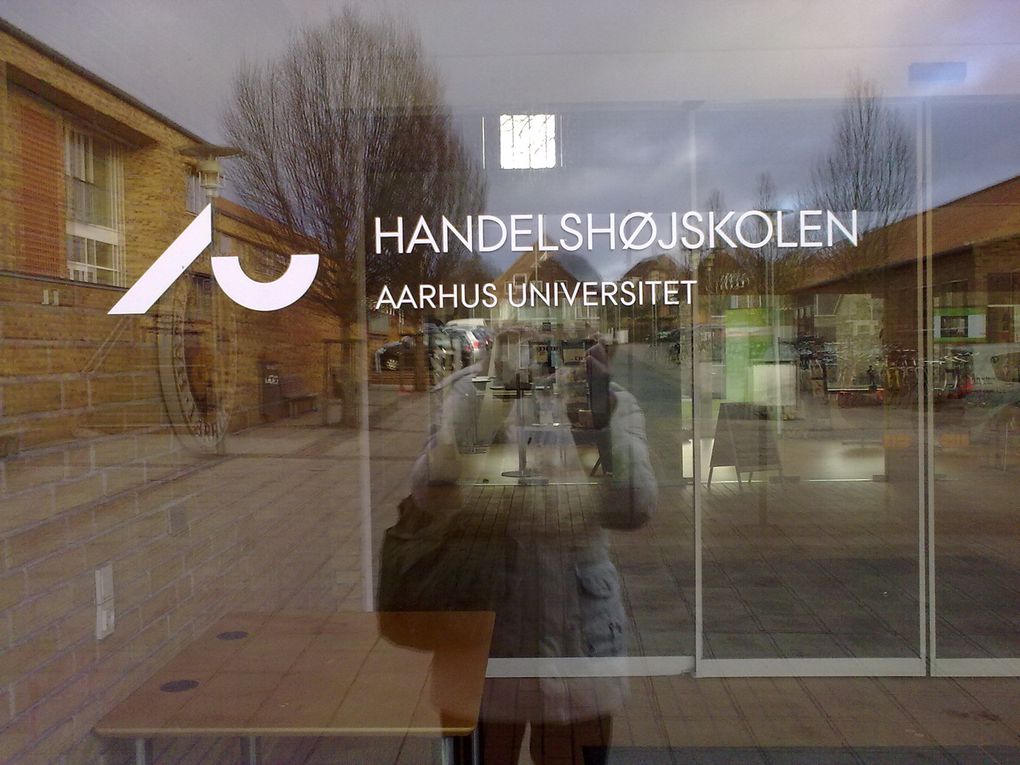 Handelshøjskolen ou Aarhus School of Business ; l'école où je suis mes cours !