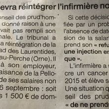 Article de Ouest France du 11 mars 2022