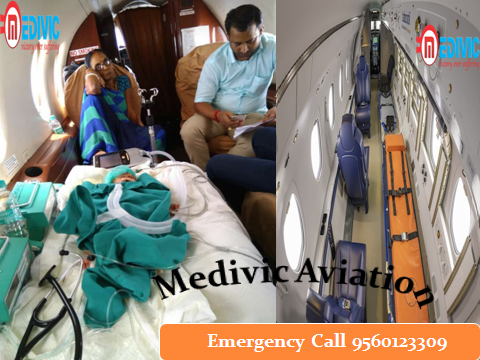 Medivic Aviation Air Ambulance 24/7 Emergency Service in Patna, Bihar