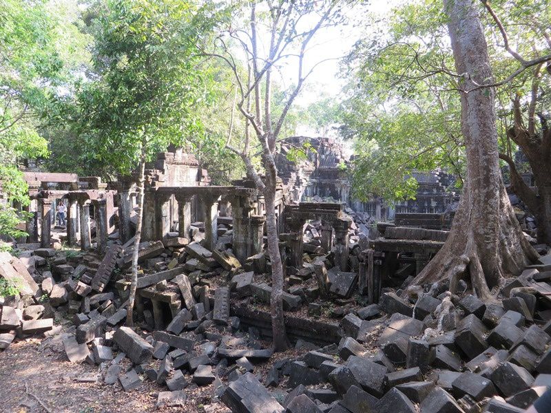 Et nous repartons pour le temple de Beng Mealea (2ème domaine des tigres du fameux film!)