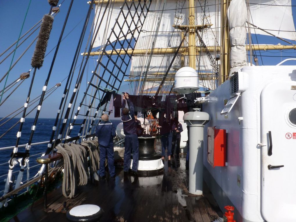 Embarquement à bord du Kruzenshtern du 27 mai au 10 juin 2014.