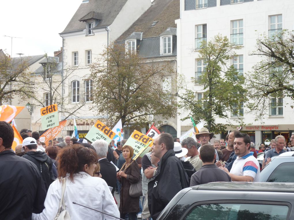 Réforme des retraites, le mouvement social sans précédent à Montargis: le 25 mai, les 7 et 23 septembre, les 2,12 et 16 octobre 2010