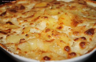 Gratin de pomme de terre et mozarella mmmmm!!