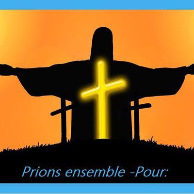 Notre temps de prière du jour en communion avec nos frères et soeurs de la  Terre