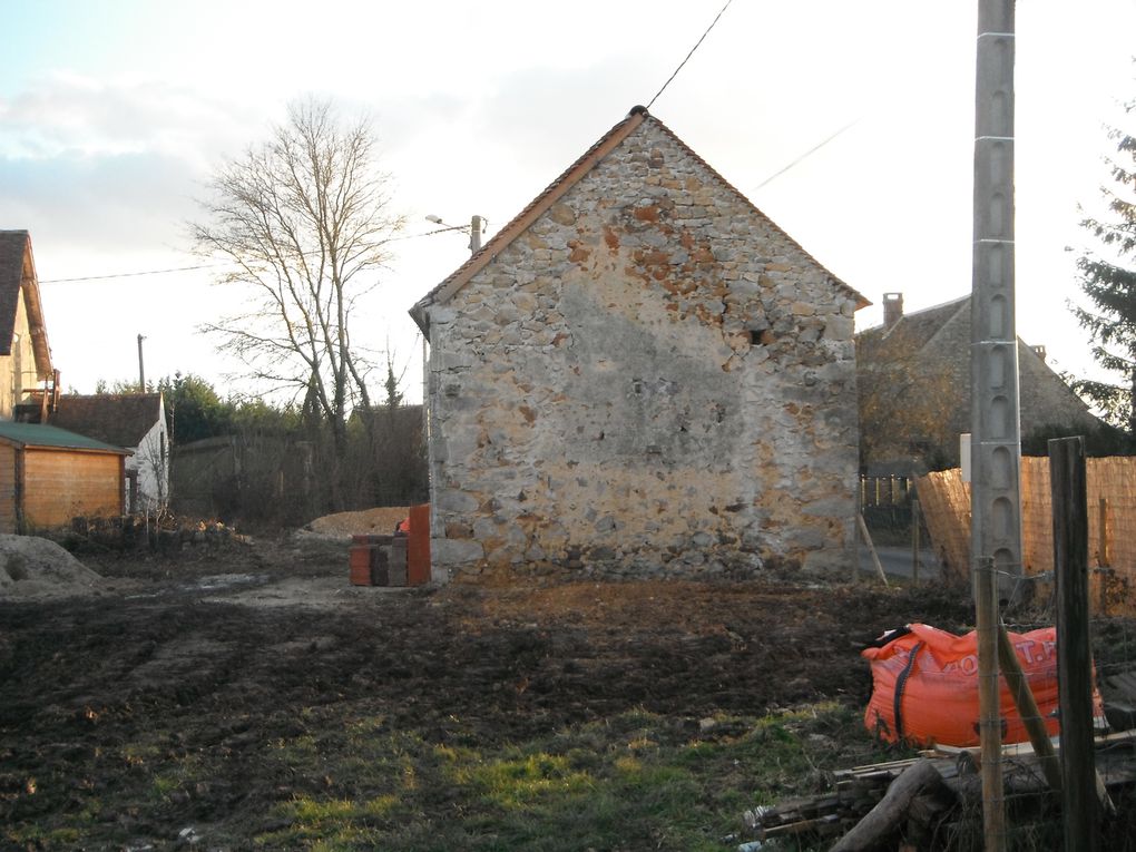 petits travaux de préparation et nettoyage pour les derniers gros oeuvre ;)