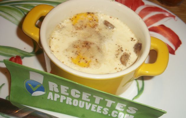 Oeuf cocotte express !!!