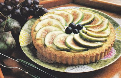 TARTE AUX FIGUES FRAICHES