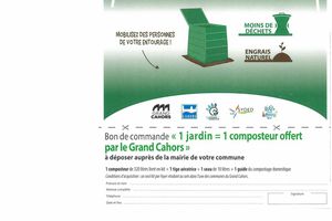 Le Grand Cahors vous offre un composteur 