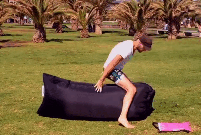 This Portable Inflatable Couch Is Right here To Make Your Careless Visions Come True