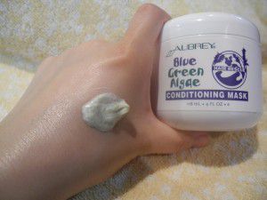 La texture du Blue Green Algae Mask et sa composition*