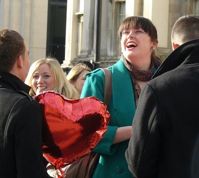 Flash mob de la saint valentin