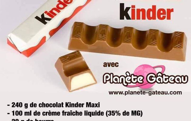 Ganache Kinder 