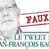 Le tweet de Jean-François Kahn - Tout était faux