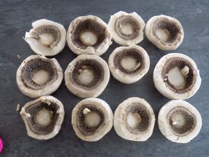 Champignons farcis à l'italienne dukan