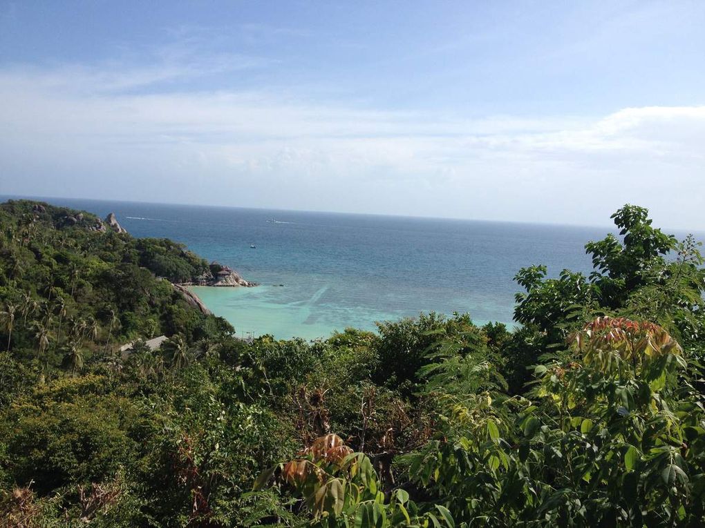 (La vue depuis le paradis du Koh Tao Resort)
